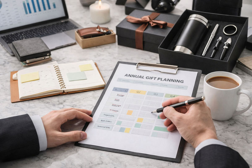 Custom Corporate Gifts Planning for Year-Round Business Campaigns