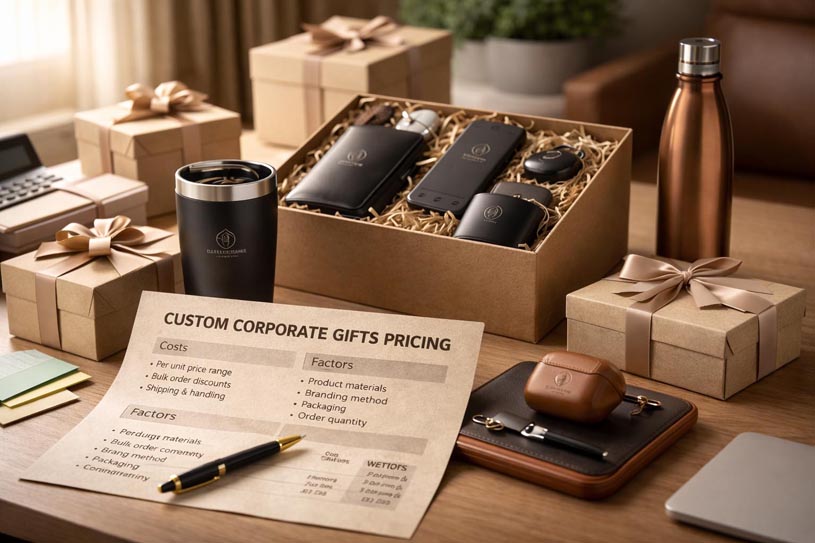 Custom Corporate Gifts Pricing Behind Premium Business Gifting
