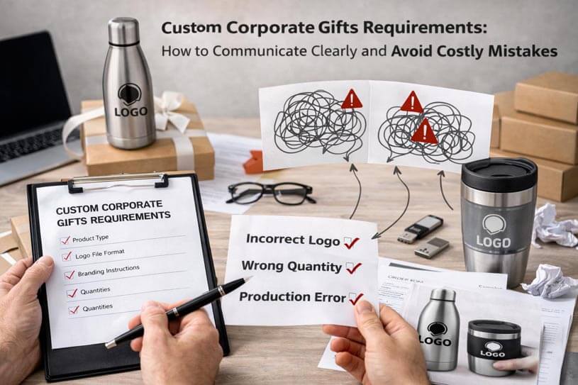 Custom Corporate Gifts Requirements and Communication Points