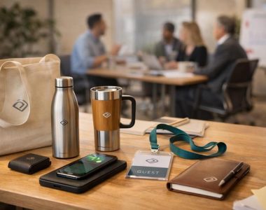 Custom branded gifts for offices events and client engagement