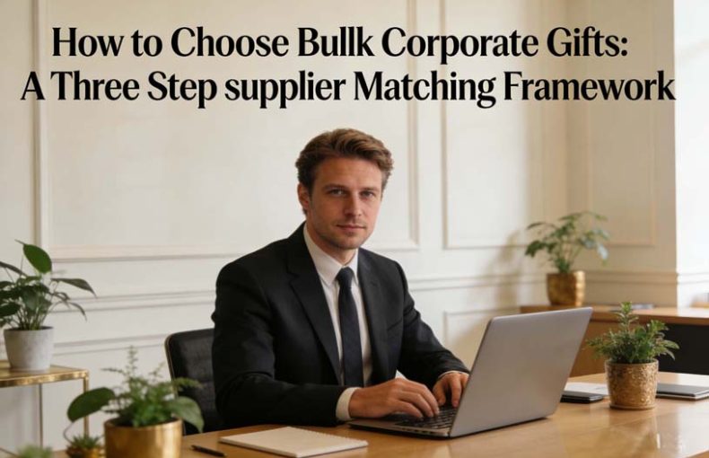 How to Choose Bulk Corporate Gifts A Three Step Supplier Matching Framework