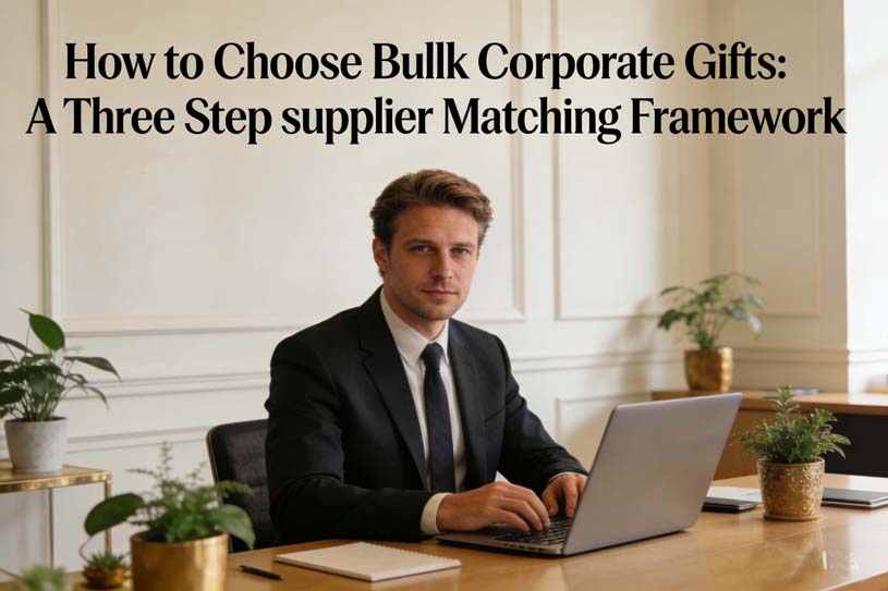 How to Choose Bulk Corporate Gifts A Three Step Supplier Matching Framework