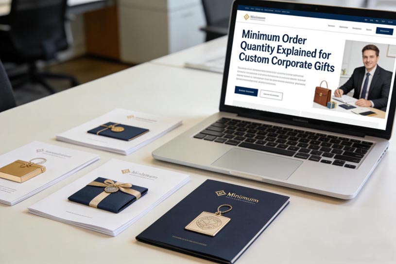Minimum Order Quantity Visualized in Custom Corporate Gift Planning