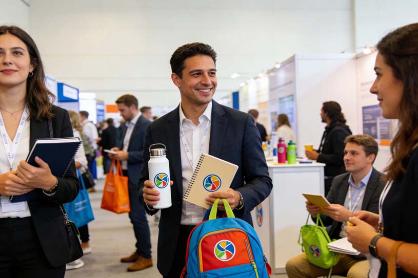 Promotional Product Giveaways Boosting Brand Visibility at Vibrant Business Events