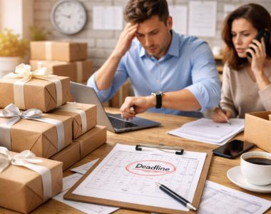 Corporate Gift Order Deadline The Tension of Last-Minute Preparations