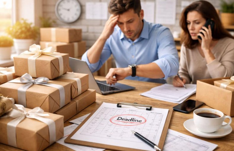 Corporate Gift Order Deadline The Tension of Last-Minute Preparations