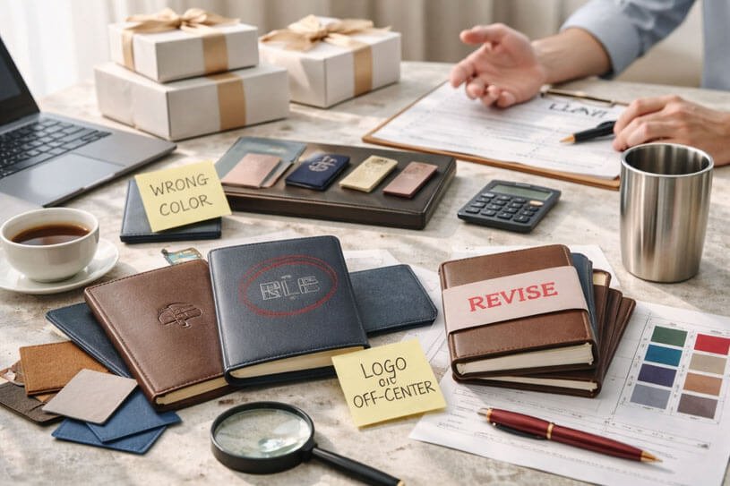 Corporate Gift Production Mistakes That Lead to Revisions Before Manufacturing