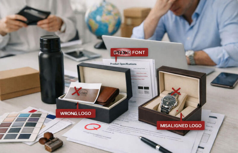 Custom Gift Specification Mistakes Caused by Unclear Logo and Font Details