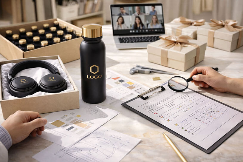 Custom corporate gifting behind the scenes of global gift production
