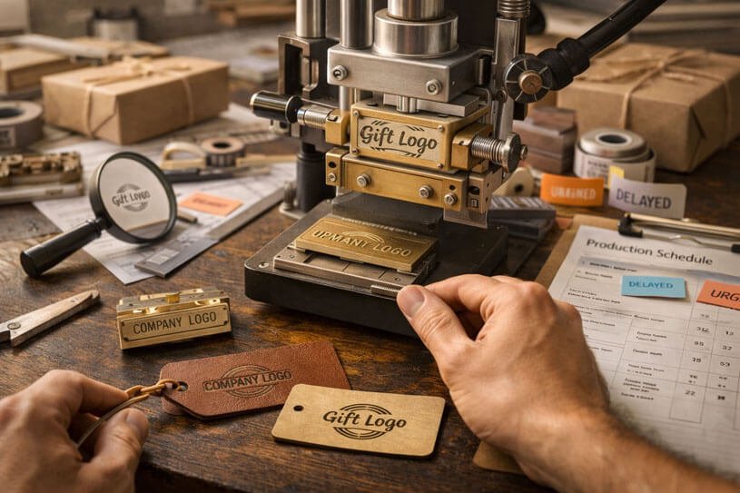 Logo Changes in Gift Orders: How a Small Design Update Caused Big Delays 1 Logo changes in gift orders inside a paused custom gift workflow