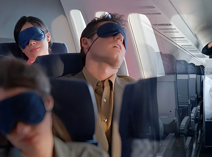 Airline Promotional Gifts Custom Eye Masks