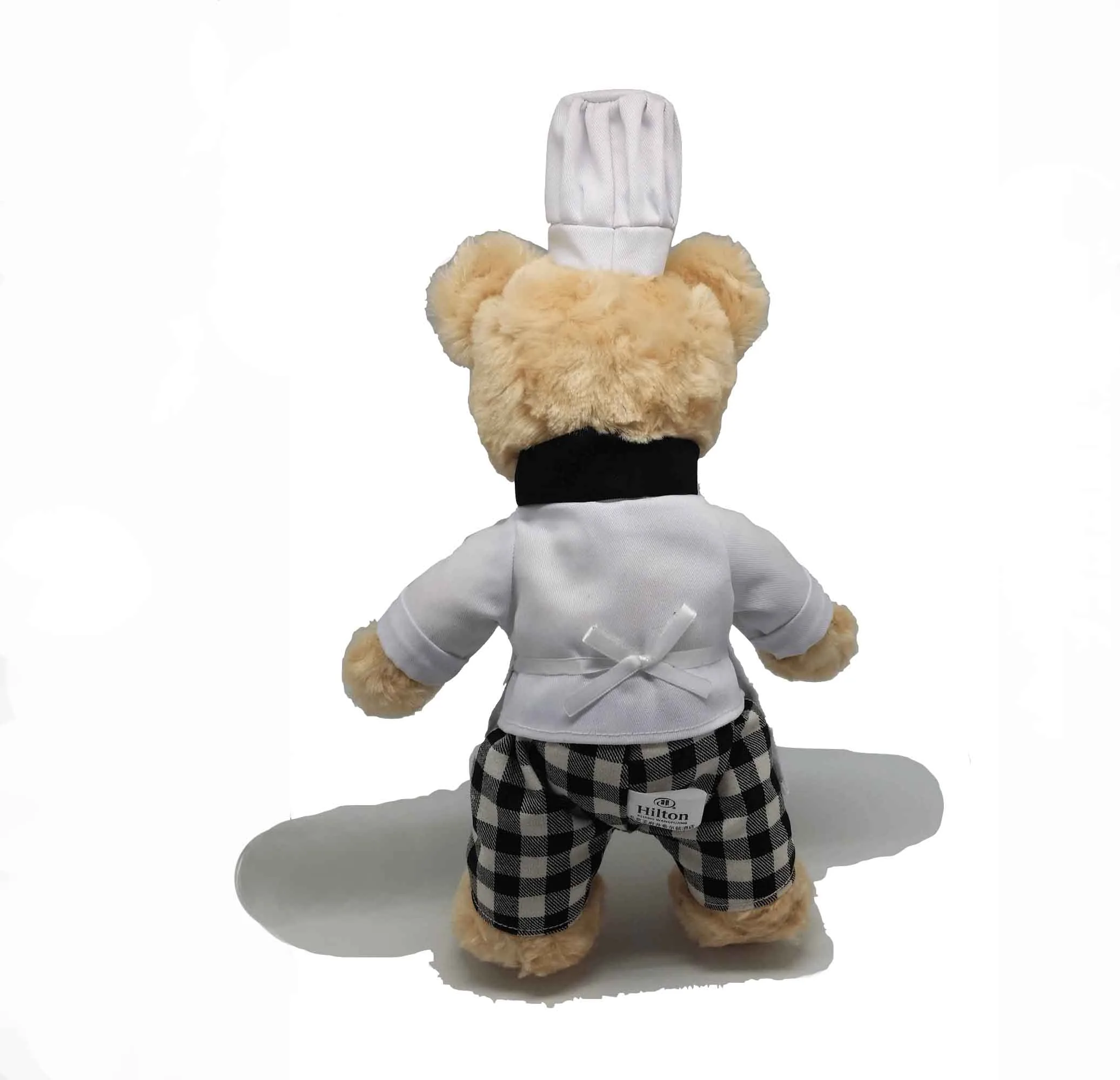 Charming Chef Teddy Bear Bulk Supply for Hotels and Hospitality Programs 2 Chef Teddy Bear Back