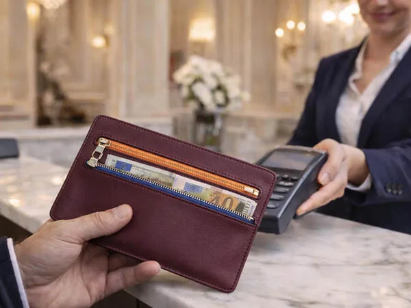 Coin Leather Purse for Corporate Promotional Gifts