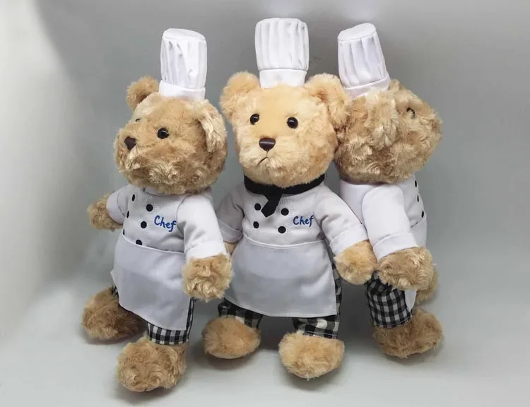 Charming Chef Teddy Bear Bulk Supply for Hotels and Hospitality Programs 3 Custom Chef Teddy Bear - Giftdonna