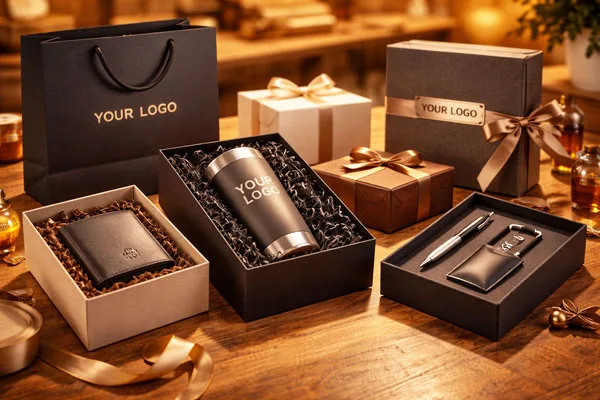 Custom Logo Branding for Enhanced Gift Packaging Presentation