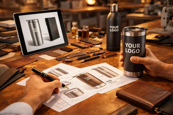 Custom Logo Branding from Concept to Production for Promotional Gifts