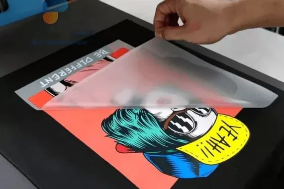 Custom Logo Branding via Heat Transfer Printing in Production Process