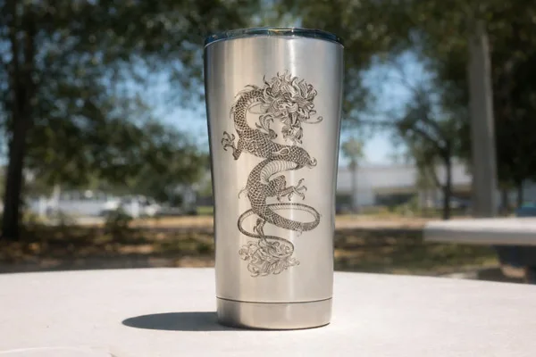 Custom Logo Branding with Laser Engraving on Metal and Leather Products