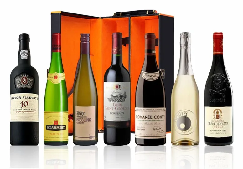 Leather Wine Box Custom Luxury Wine Gift Box for Corporate Gifts Powerful Presentation 3 Double bottle of leather wine boxes show - Giftdonna