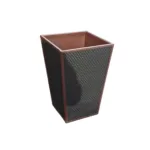 Leather Waste Basket Reliable Supply