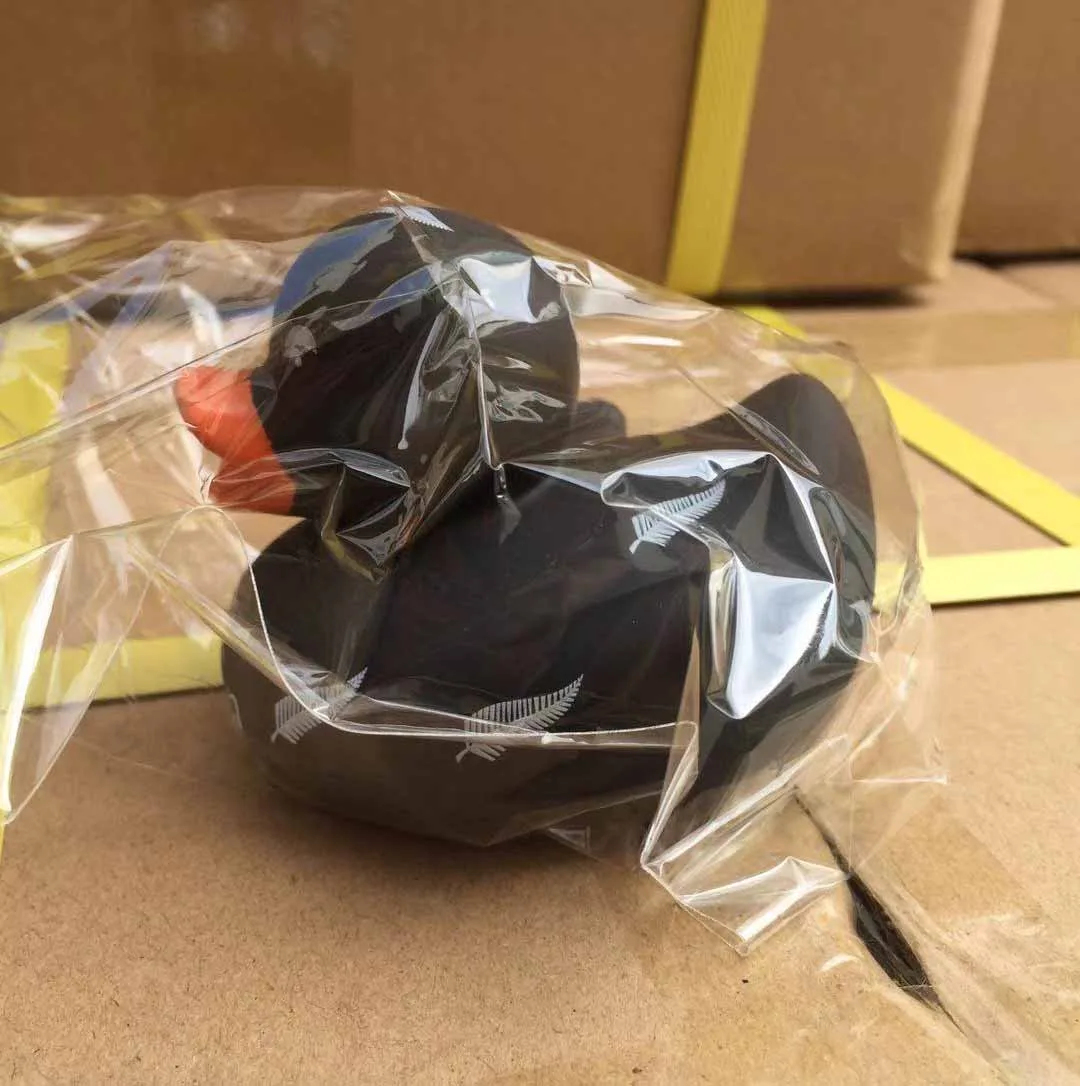 Rubber Duck Yellow is packaged individually in a PVC bag