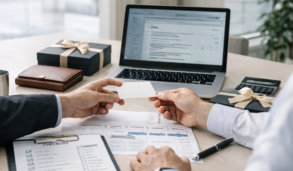 Corporate Gift Procurement Process Improving Efficiency Through Clear Buyer Supplier Communication