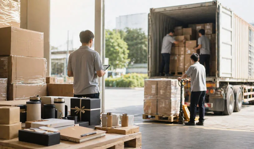 Gift Order Loading Day Factory Shipment