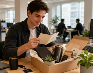 Employee Onboarding Gift Kit Creating First Week Belonging for New Hires