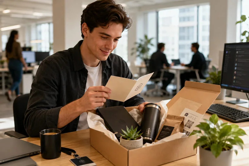 Employee Onboarding Gift Kit Creating First Week Belonging for New Hires