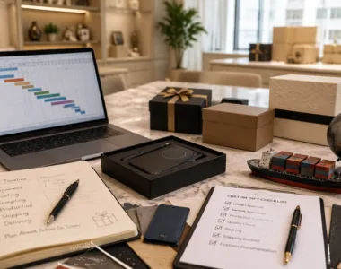 Custom Gift Lead Time Planning and Delivery Timeline for Corporate Gifting Projects