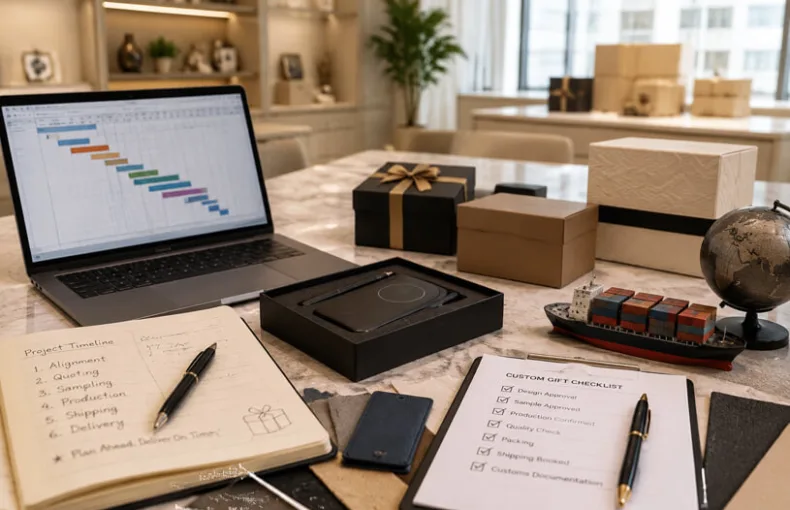 Custom Gift Lead Time Planning and Delivery Timeline for Corporate Gifting Projects